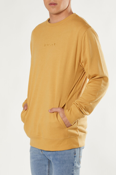 SWEATER WILLIE RUSTY Mostaza