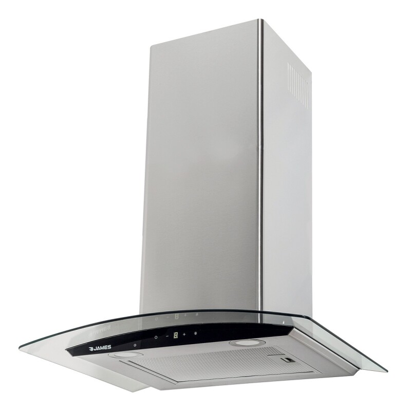 Campana James Curva 60cms Extractora 230w 3 Velocidades Color Gris Campana James Curva 60cms Extractora 230w 3 Velocidades Color Gris