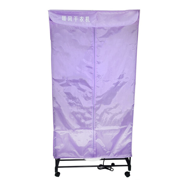 Seca Ropas De Bolsa Secador Colgar Ropa Secarropa 15kg Variante Color Violeta Con Ruedas