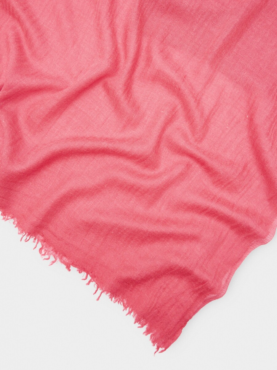 Pashmina Con Mezcla De Lana rosa