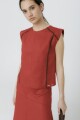 BLUSA RUCU Cherry