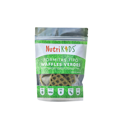 Waffles verdes Nutrikids Waffles Verdes Nutrikids