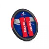 Sparco Cubrevolante + Almohadillas Rojo