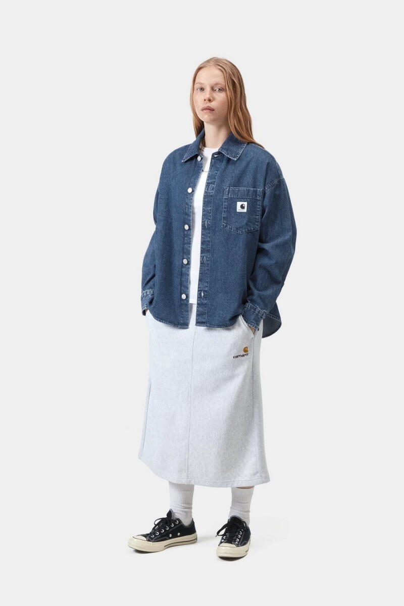 CAMISA ALTA Azul