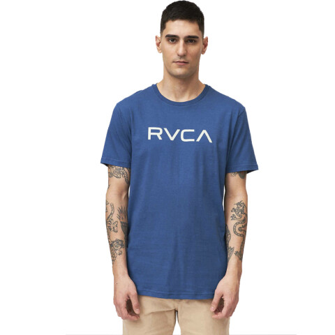 REMERA Mid Rvca Blue