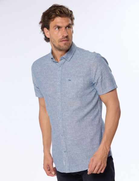 CAMISA DE LINO Denim