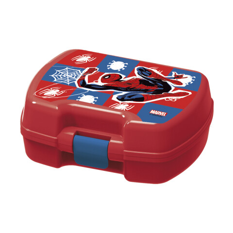 Vianda Plástica para Snack Spiderman
