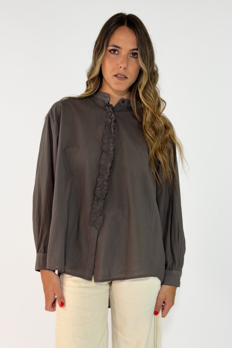 CAMISA LIORA Chocolate