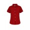 Camisa gabardina dama Rojo