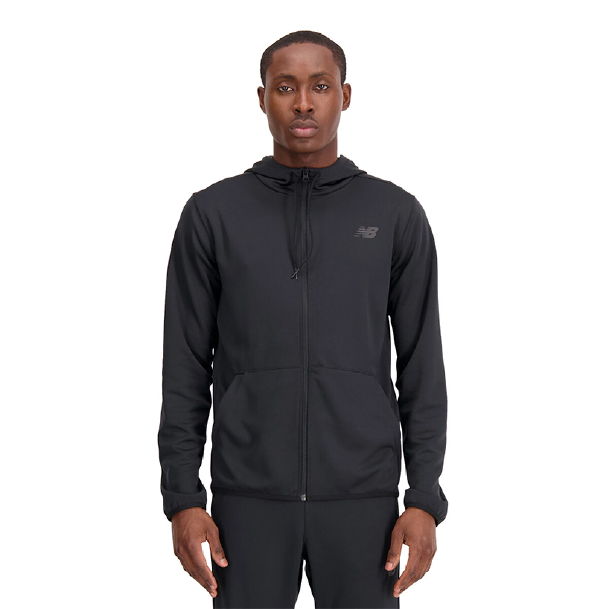 Campera New Balance Tenacity Knit - Negro 