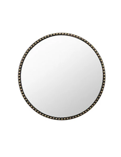ESPEJO CIRCULAR MARCO PERLAS D50CM ESPEJO CIRCULAR MARCO PERLAS D50CM