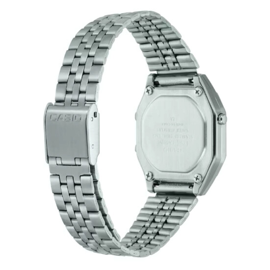 Reloj CASIO RETRO LA680WA-4CDF Acero Plateado Esfera 28mm 0
