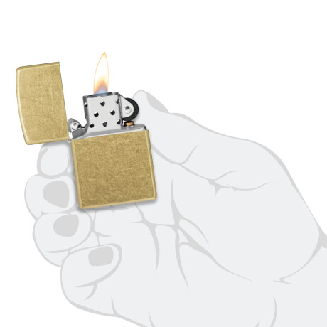 Encendedor Zippo Oro C/Diseño 0