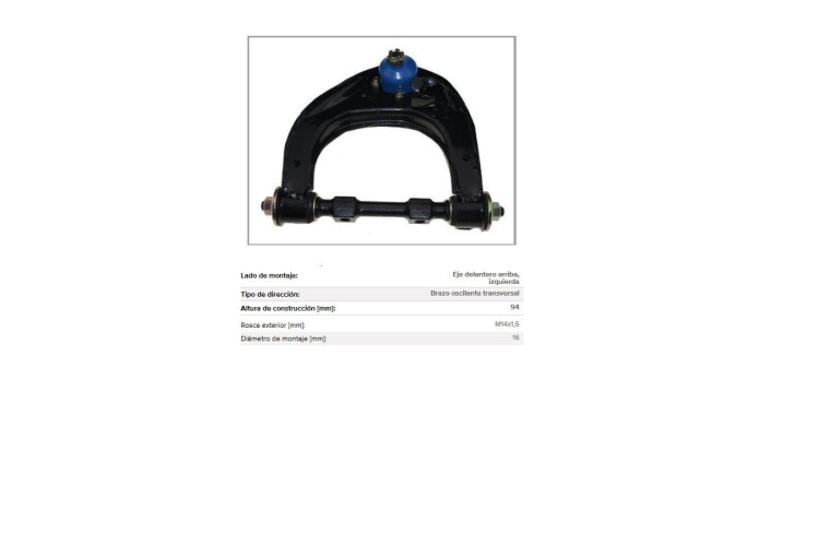 Parilla De Suspension Delantera Mitsubishi L200 96-06 Izq Parilla De Suspension Delantera Mitsubishi L200 96-06 Izq