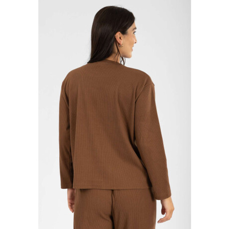 Buzo cosy Marron