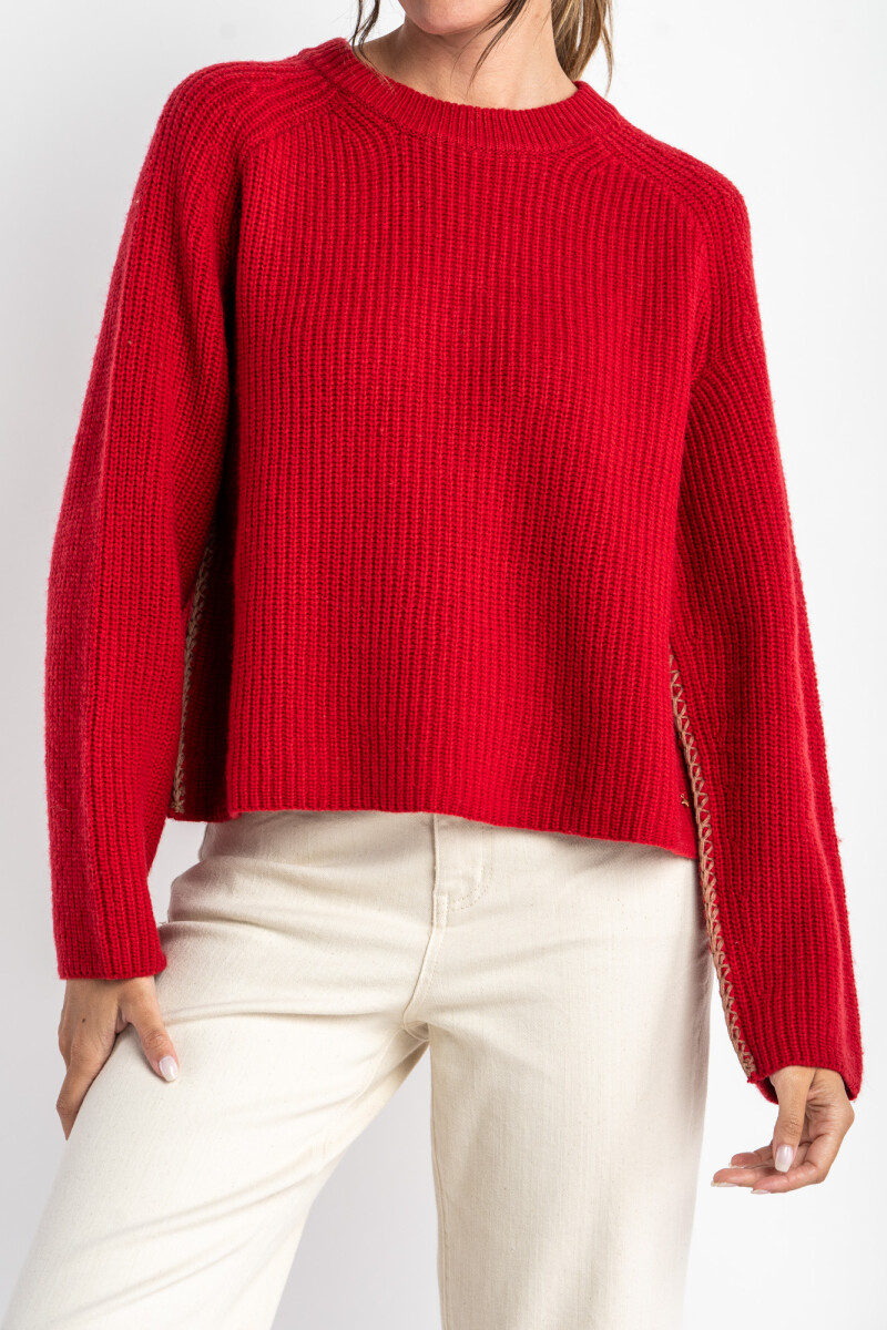 Sweater - Rojo 
