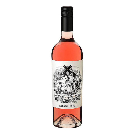 Vino Cordero con Piel de Lobo Rose Malbec 750 Ml