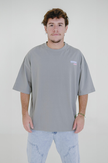 Remera Pulau Karma Gris