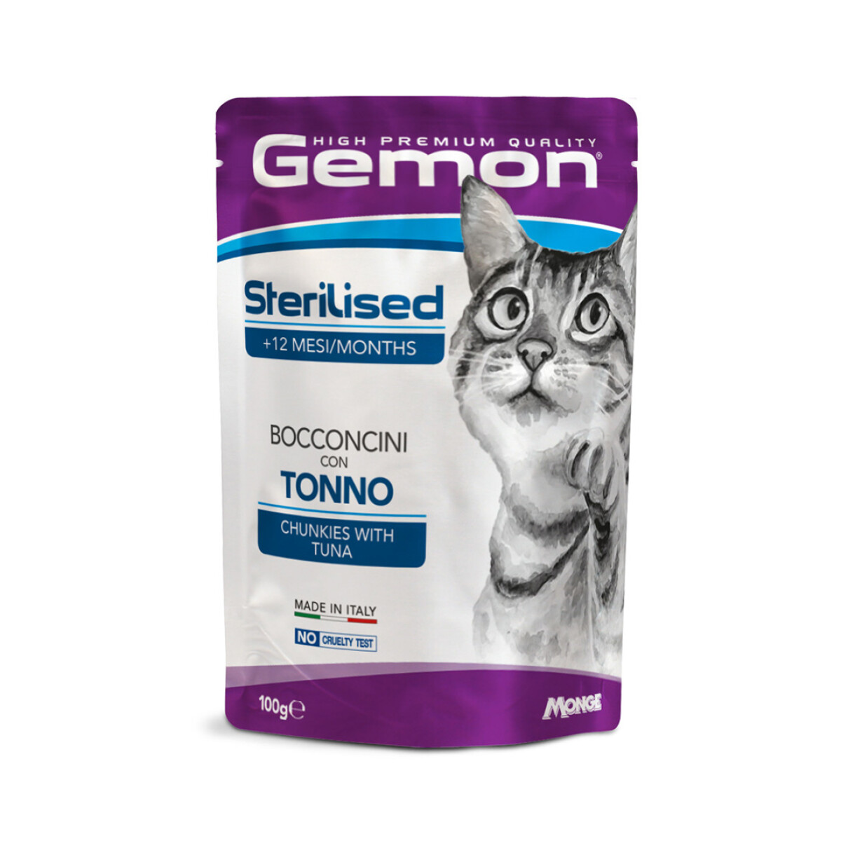 Gemon Bocados de atún esterilizado 100 grs 