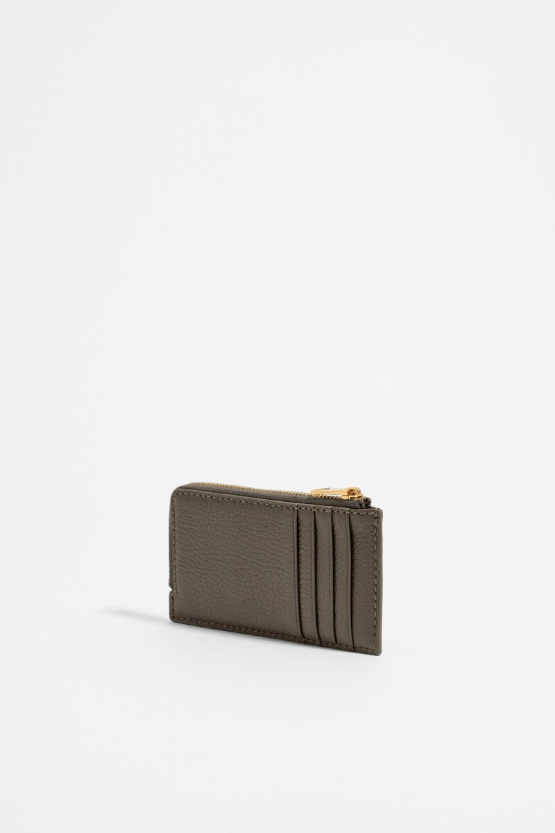 MONEDERO Gris Topo
