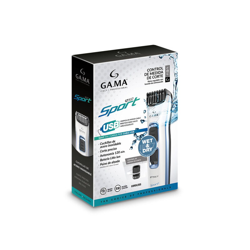 Cortadora GA.MA Italy GT557 Recargable Corte Preciso Cortadora GA.MA Italy GT557 Recargable Corte Preciso