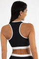 Top sporty liso Negro