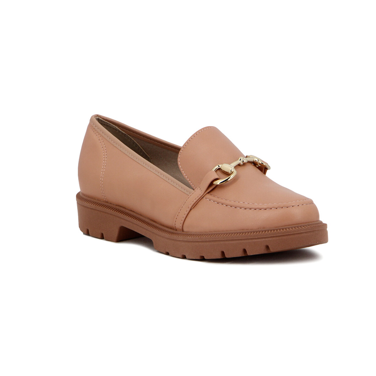 Mocasines Mujer Beira Rio Suela Baja - Rosa Viejo 