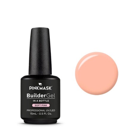 Pink Mask Builder Gel Soft Pink 15ml