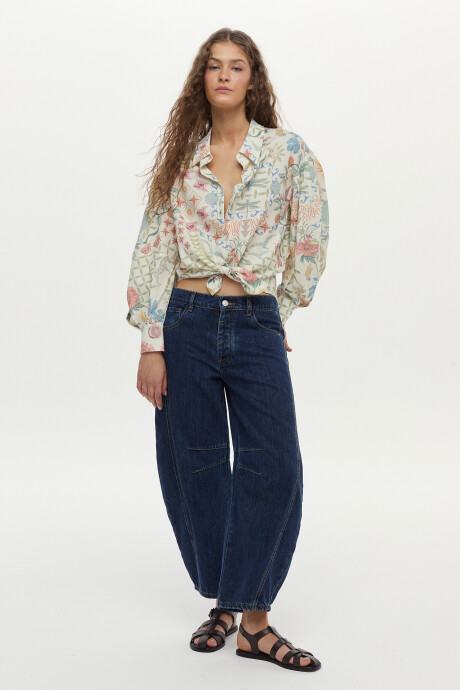 Jean Nogal Azul