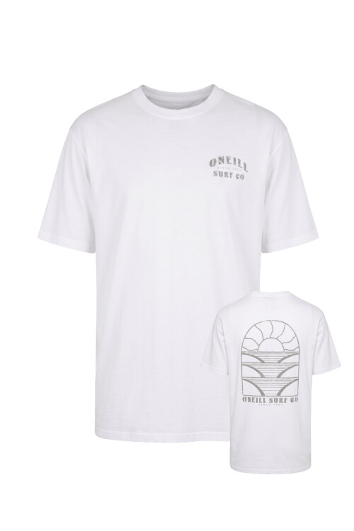 Remera O'Neill Overzized Boxy Horizon Blanco