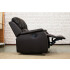 POLTRONA RECLINABLE 1 CUERPO NEGRO LV614 POLTRONA RECLINABLE 1 CUERPO NEGRO LV614