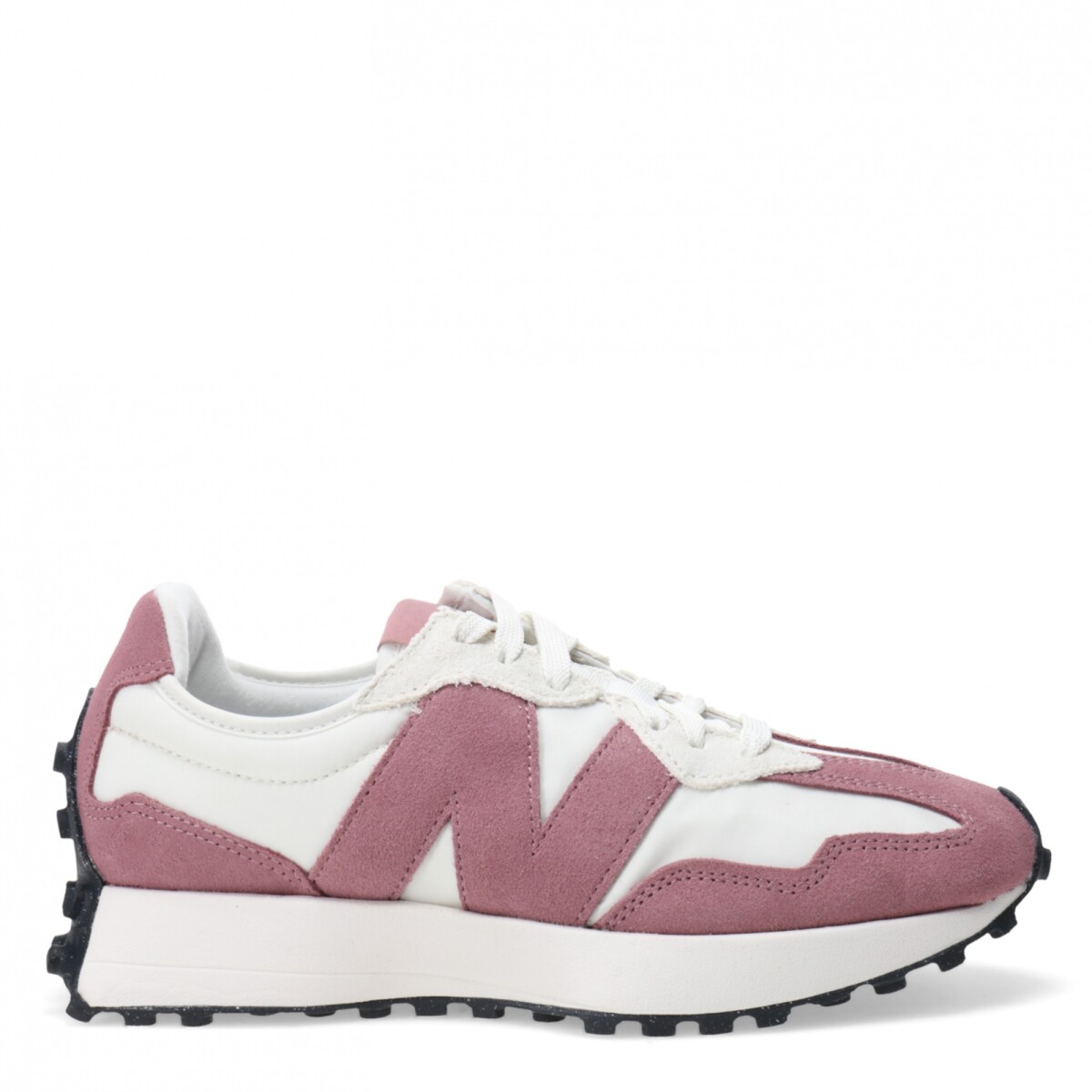 Championes de Mujer New Balance 327 - Blanco - Rosado 