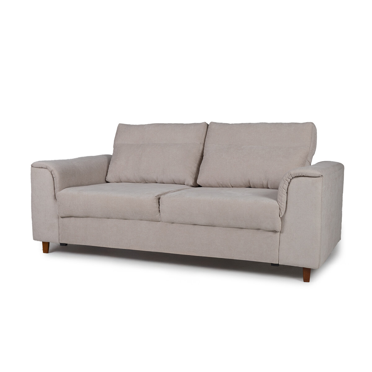 Sofá Aston (Outlet) - Tela Microfibra - 3 cuerpos - Berlin 02 (Beige) 