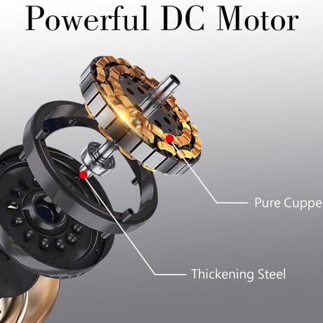 Ventilador De Techo Led 18watts Fría/cálida Función Inversa Marrón