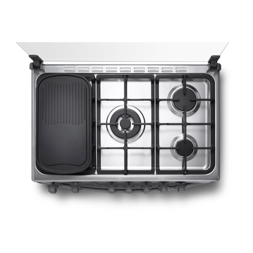 Cocina a Gas Indurama Alcalá 5 Hornallas con Grill a Gas y Triple Llama Cocina a Gas Indurama Alcalá 5 Hornallas con Grill a Gas y Triple Llama