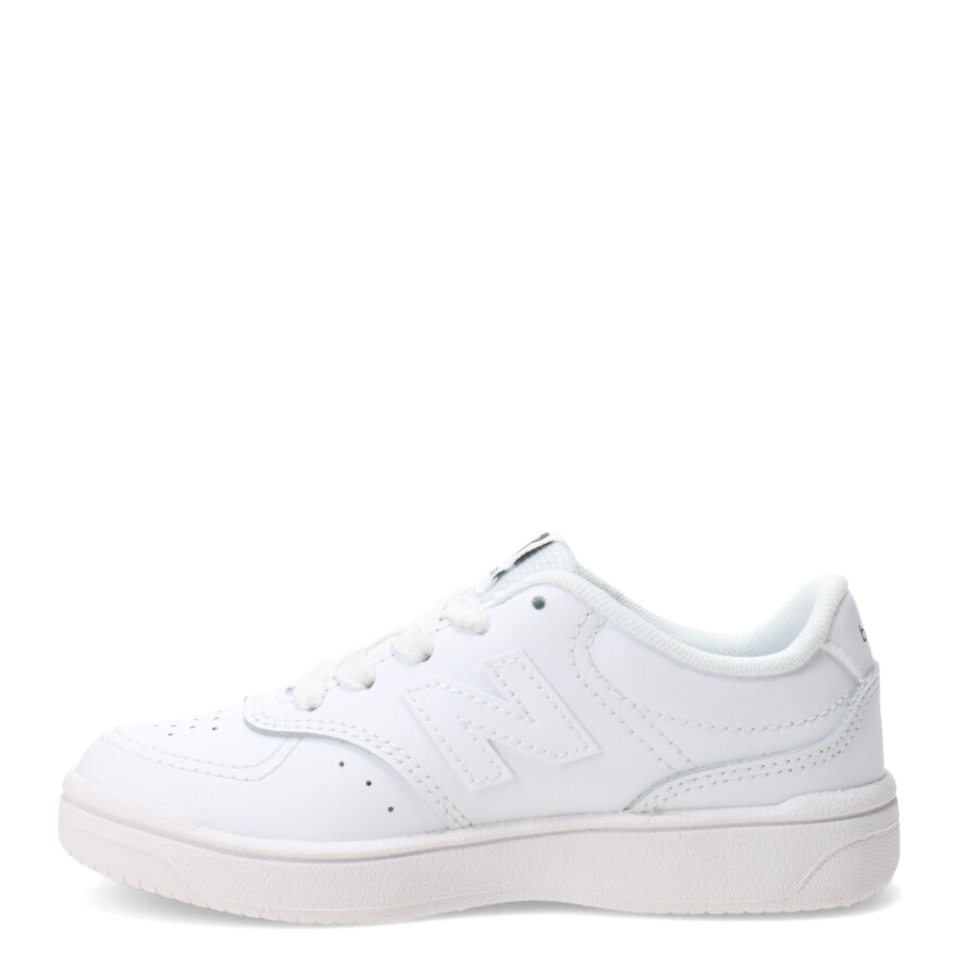 Championes de Niños New Balance B80 Blanco