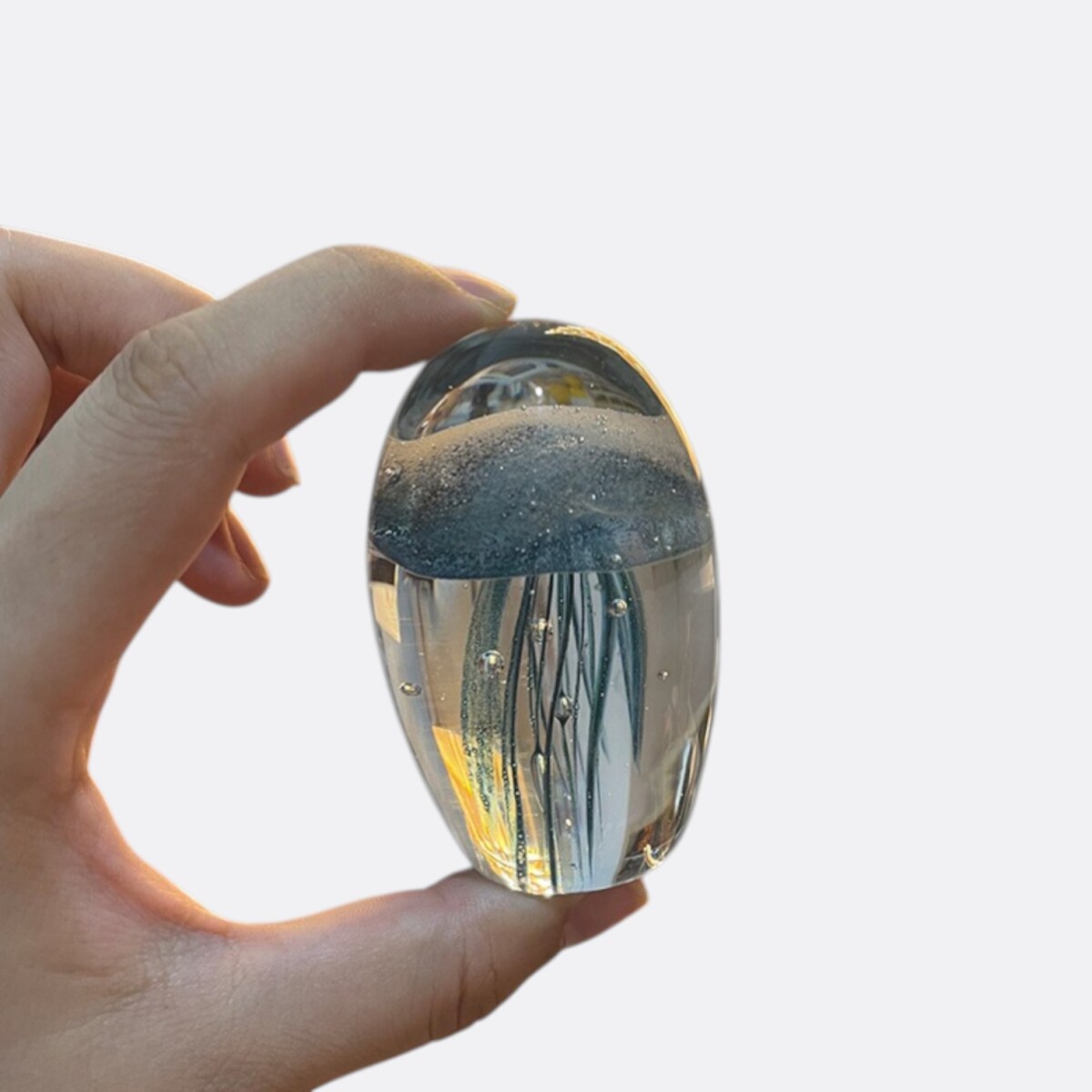 Pisa Papel Diseño Medusa Colores Cristal - Gris Azulado 