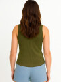 Musculosa Carela Verde Oliva