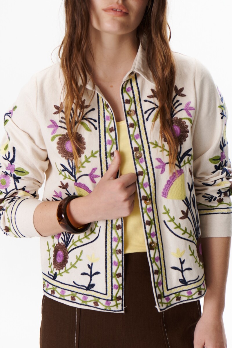 CHAQUETA MARGA VERDE
