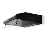 PURIFICADOR WHIRLPOOL FRENTE INOX CON NEGRO 60CM VIDRIO RECTO Unica