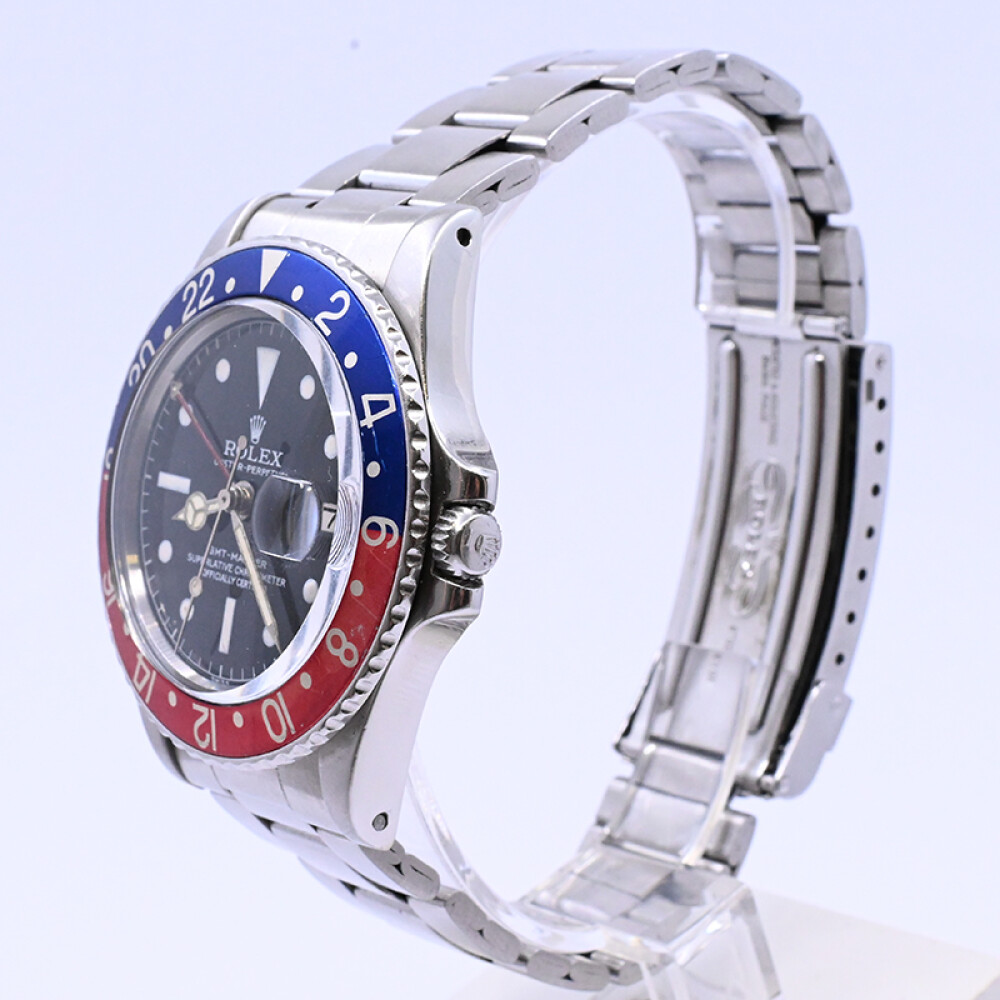 Rolex GMT Master 1675 Pepsi 40mm. año 1978 acero inoxidable. Rolex GMT Master 1675 Pepsi 40mm. año 1978 acero inoxidable.