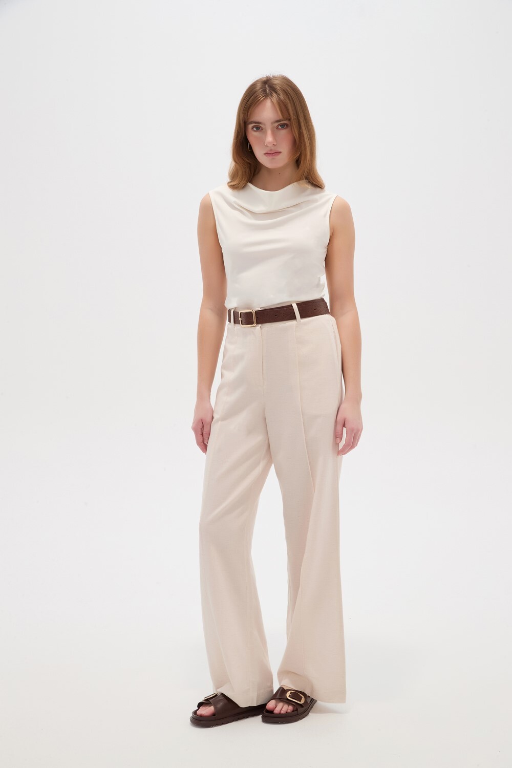 Tops Bario Marfil / Off White
