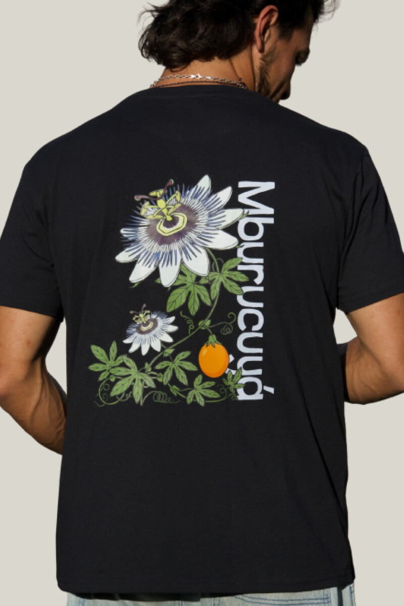 Camiseta Mburucuya Brixton Negra