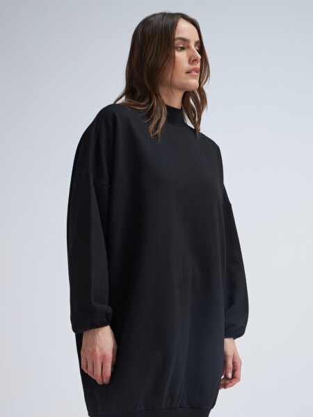 Sudadera deportiva larga Negro