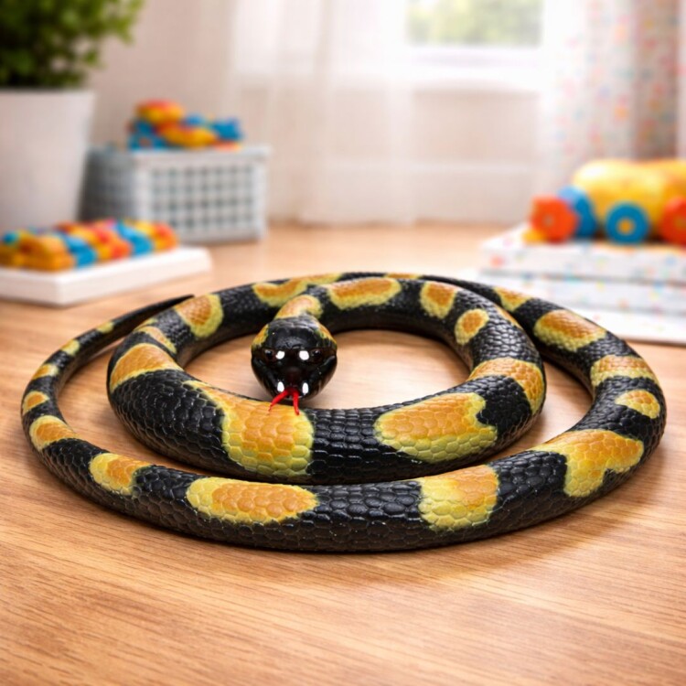 JUGUETE SERPIENTE DE GOMA 75CM JUGUETE SERPIENTE DE GOMA 75CM