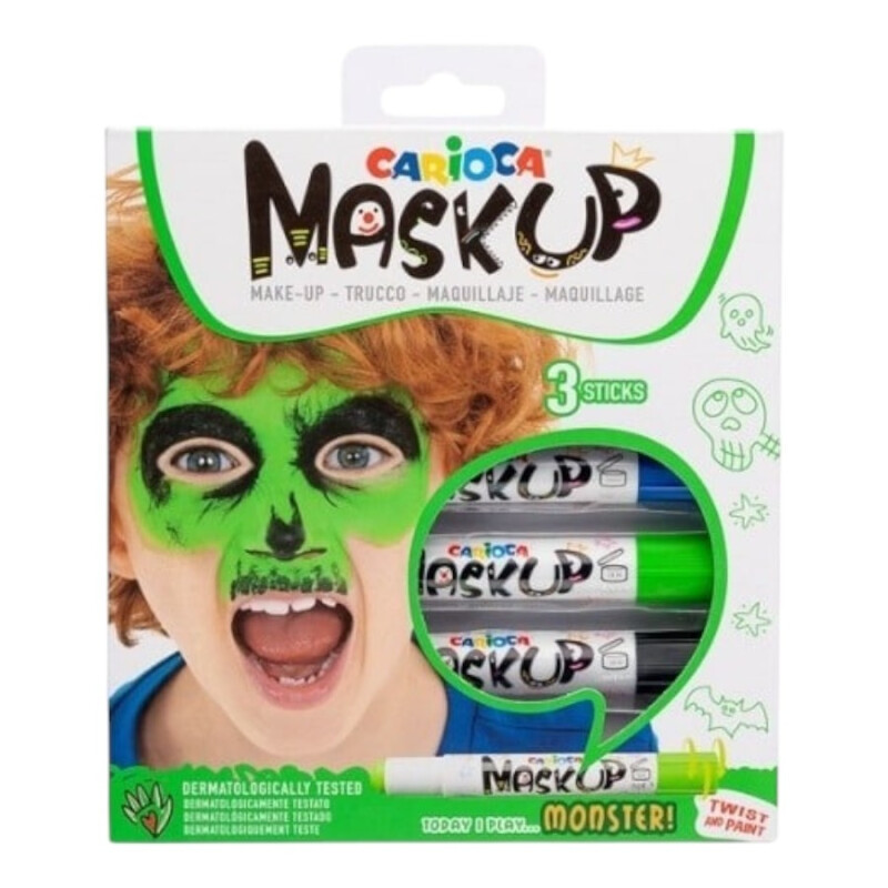 Maquillaje Facial Carioca Monstruo Maquillaje Facial Carioca Monstruo