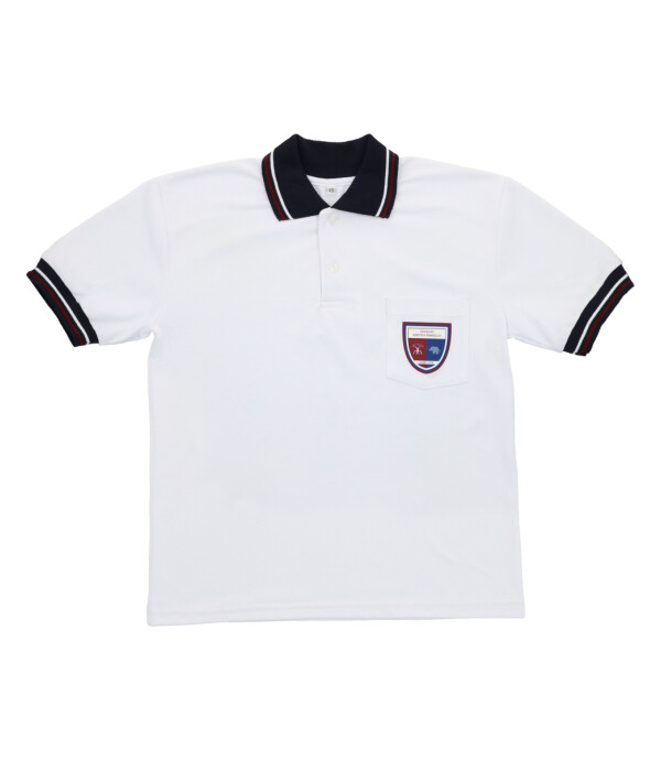 Remera Polo SEC Areteia Blanco