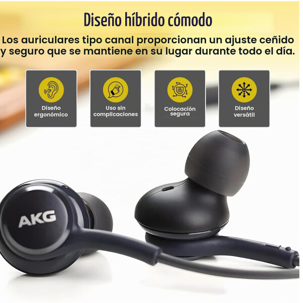 Auriculares Estéreo In-ear 3.5 Mm AURICULARES SAMSUNG AKG 3.5MM NEGRO