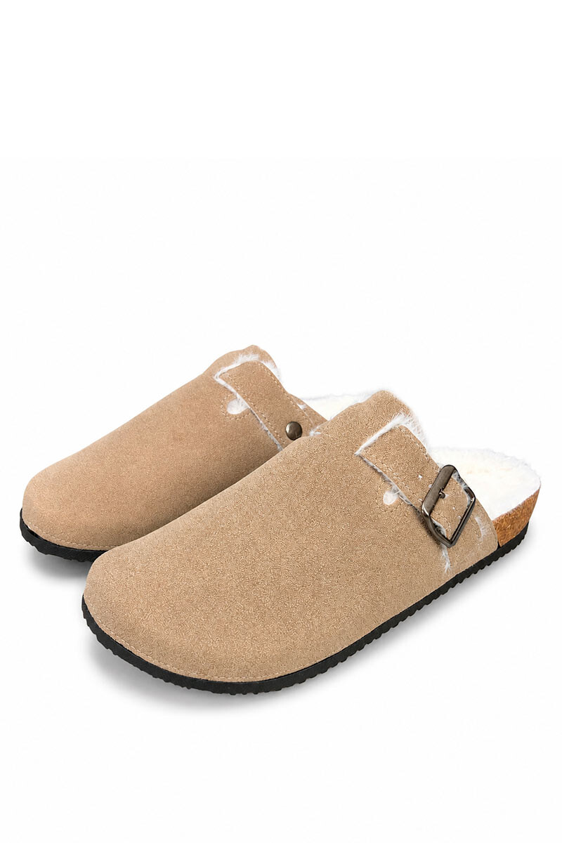ZUECO C/PIEL ADENTRO Kaki