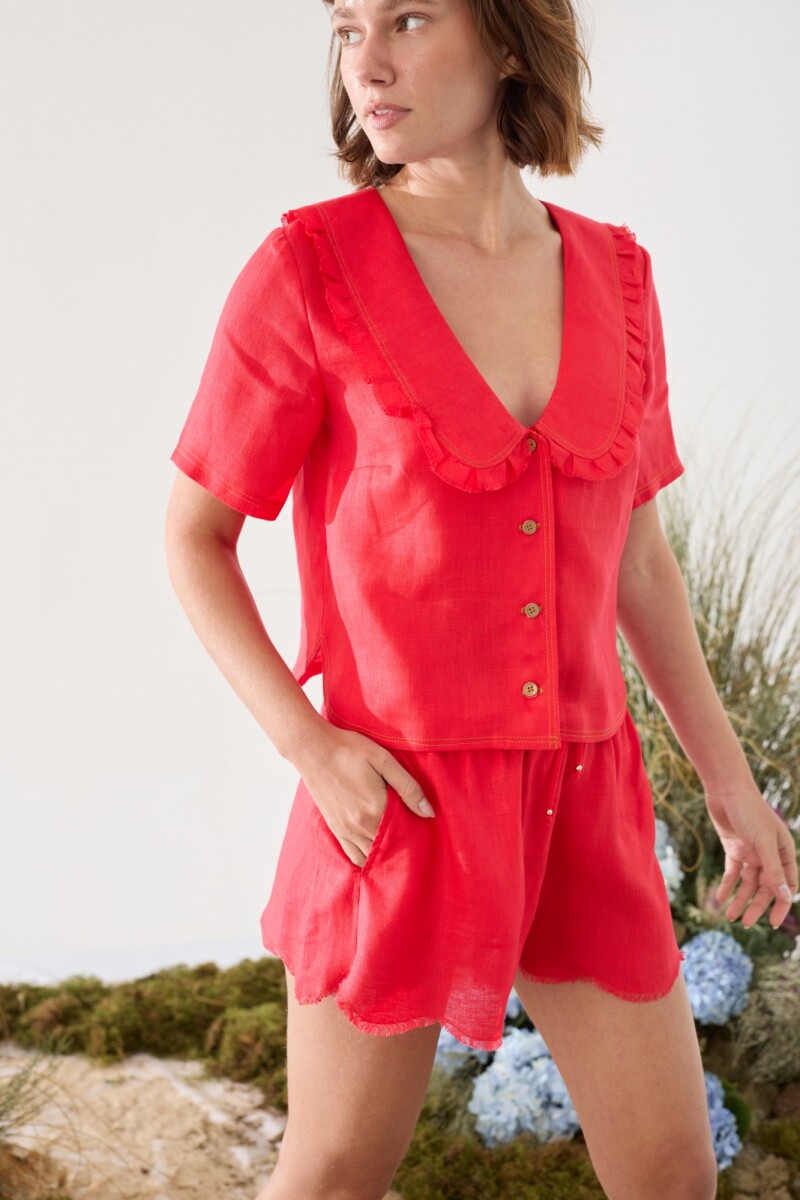 BLUSA BOSQUE - Rojo 